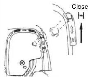 DOLMAR PB252.4 - 1) When the engine is cold or after refuelling - 3