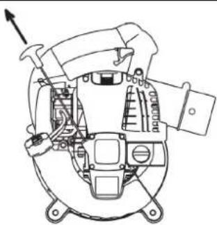 DOLMAR PB252.4 - 1) When the engine is cold or after refuelling - 4