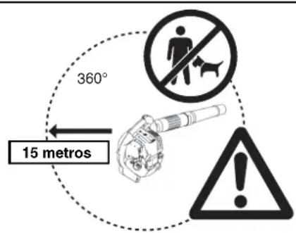 DOLMAR PB252.4 - Encendido del soplador - 9