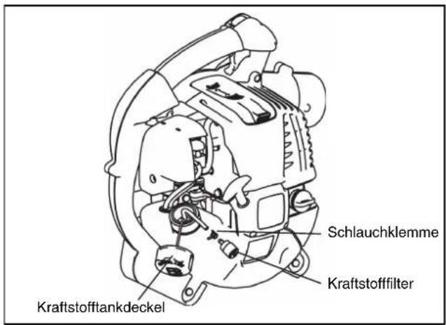 DOLMAR PB252.4 - Kraftstofffilter reinigen - 1