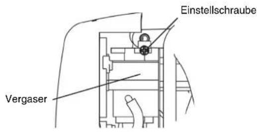 DOLMAR PB252.4 - Überprüfung der Leerlaufdrehzahl - 1