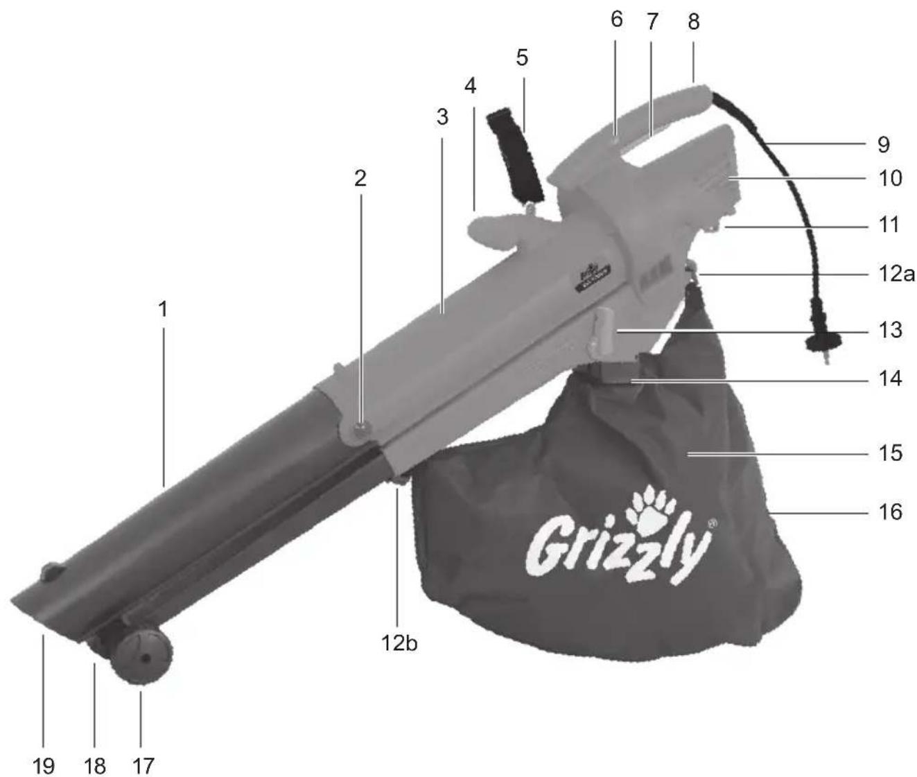 Grizzly ELS 25008 - Overzicht - 1