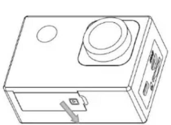 Sunstech ACTIONCAM10 - Extraer la bateria de la casa - 1
