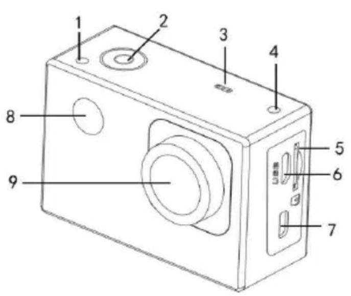 Sunstech ACTIONCAM10 - Aspeto - 1