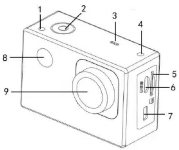 Sunstech ACTIONCAM10 - Apparance - 1