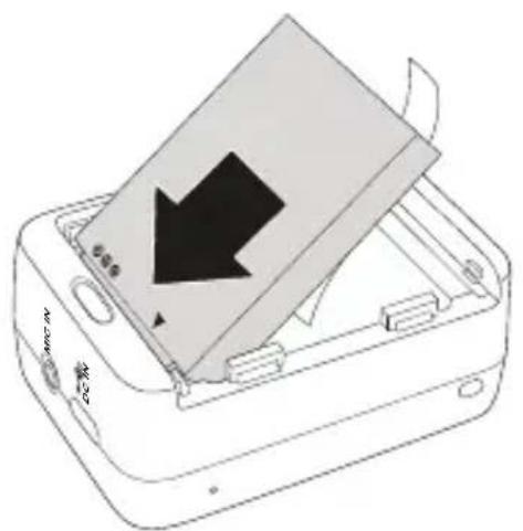 MEDION Life S47018 - Insertion de la batterie - 2