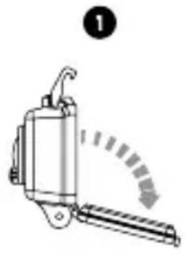 GOPRO HD HERO2 - Pour changer le couvercle arriere : - 1