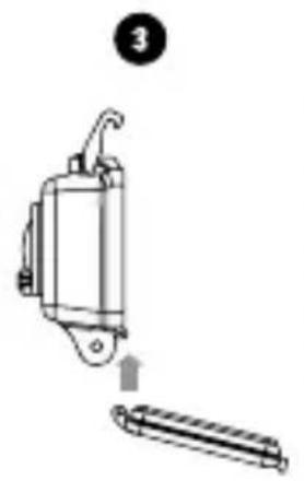 GOPRO HD HERO2 - Pour changer le couvercle arriere : - 3