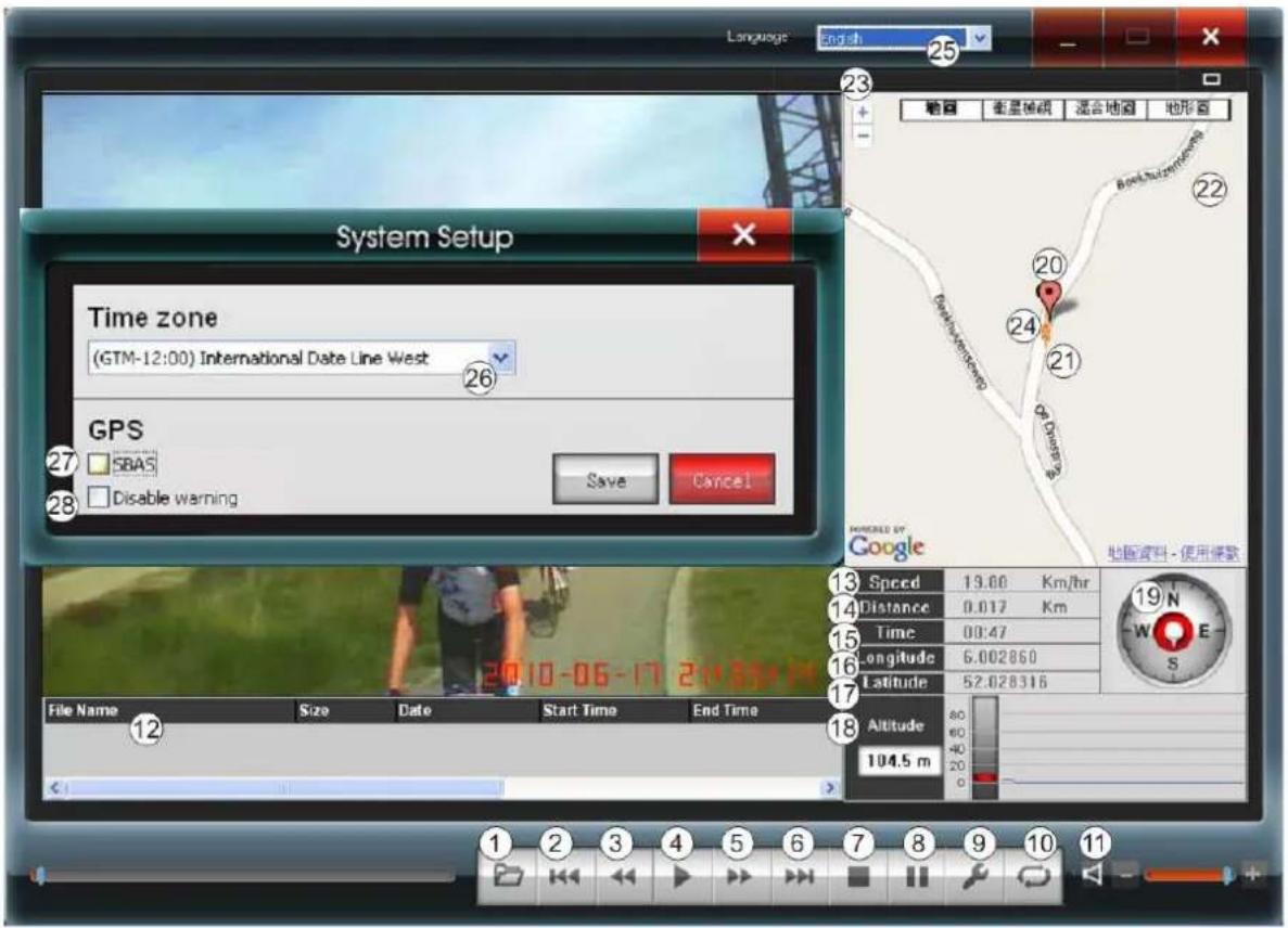 ALBRECHT DV 300 GP - Informations sur le lecteur video : - 1