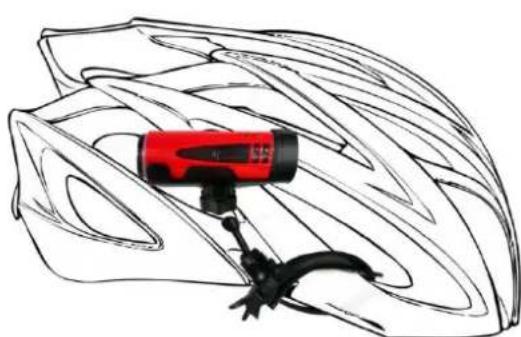 ALBRECHT DV 300 GP - - Montaje en el casco - 3