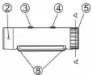 ALBRECHT DV 100 WP - Presentación de las partes - 2