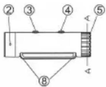 ALBRECHT DV 100 WP - Présentation des éléments - 2