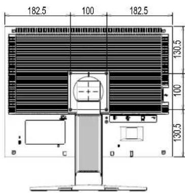 EIZO FlexScan S2133 - Dimensions externes - 4