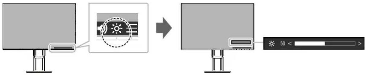 EIZO FlexScan EV2451 - Plage de réglage - 1