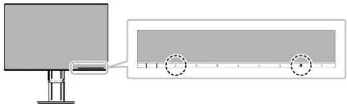 EIZO FlexScan EV2451 - Affichage du menu - 1