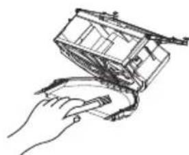 Vileda VR 301 - Retirada y vaciado de la bandeja de sociedad - 5