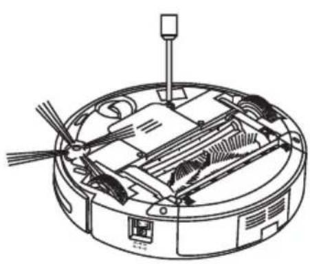 Vileda VR 301 - Apaipεση μπαταρίας - 1