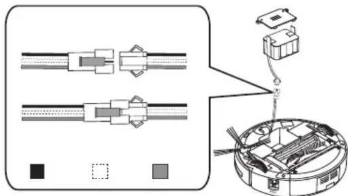 Vileda VR 301 - Retrait de la Batterie - 2