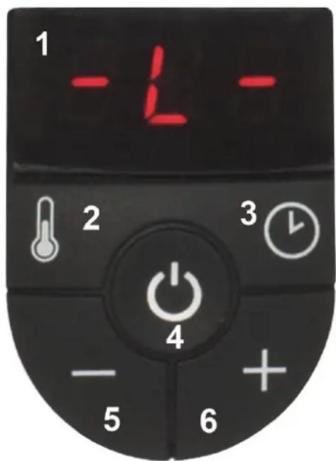 CASO FonDue - Bedieningspaneel en displays - 1