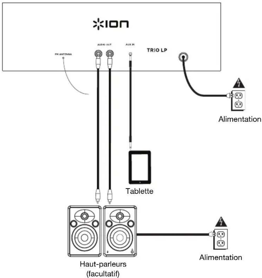 ION Trio LP - Scheme de connexion - 1