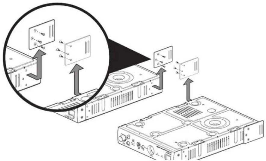 BOSE FreeSpace ZA 190HZ - Mounting two amplifiers - 1