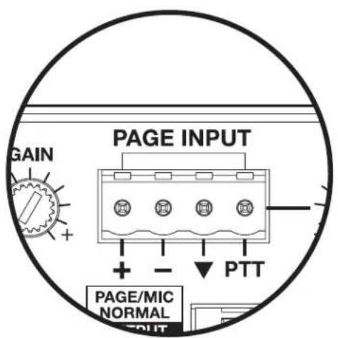 BOSE FreeSpace ZA 250LZ - Page input connections - 6