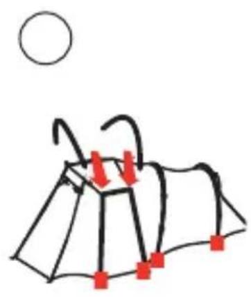 Vaude Chapel L 3P - SILICONIZED - 3
