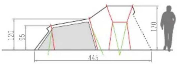 Vaude Chapel L 3P - SILICONIZED - 14