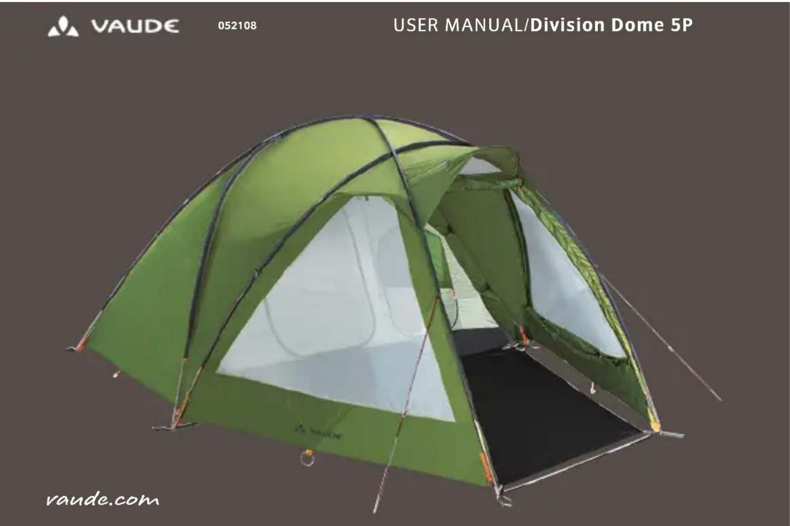 Vaude Division Dome 5P - 1