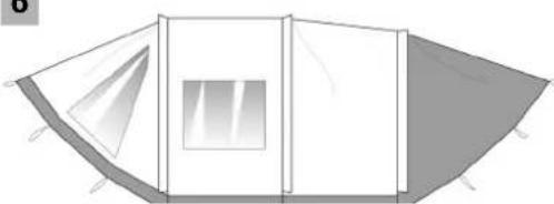 Nomad Cabin 2 Pebble - Taking the tent down - Das Abbrechen des Zeltes - Demonter la tente - 3