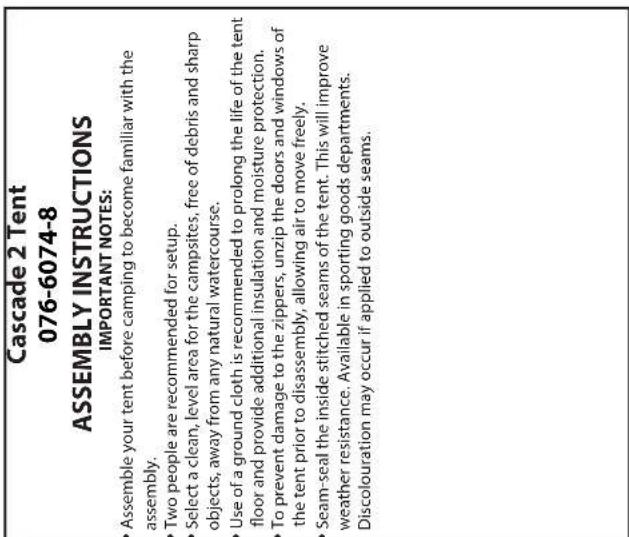 WOODS Cascade 2 - WARNING! - 3