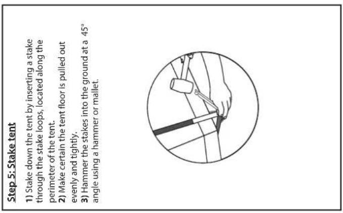 WOODS Cascade 4 - "V" Aluminum Stakes: 12 each - 7