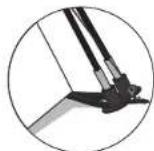 WOODS Trailhead 8 - Étape 7: fixez le mât de double-toit et attachez le double-toit - 2