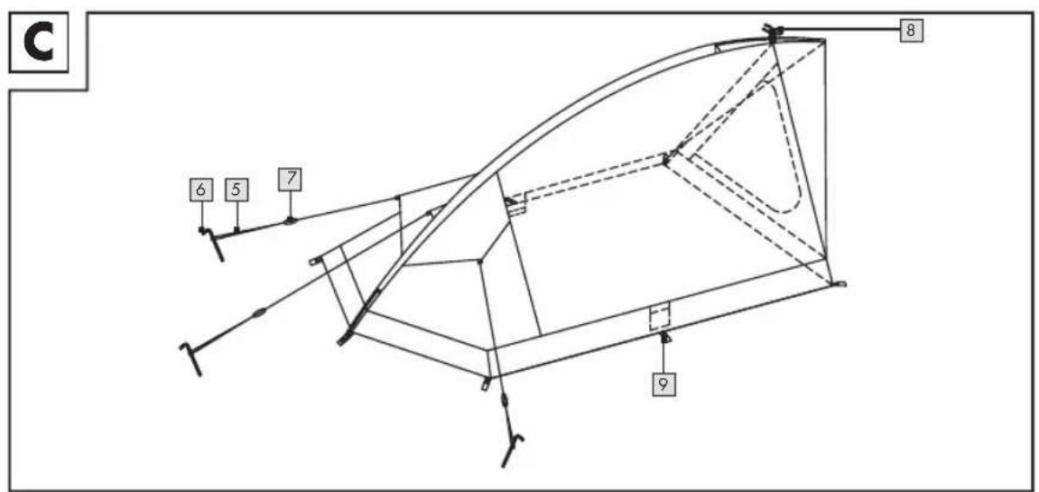 CRIVIT Z31979 - TENTE DETREKKING - 11