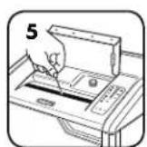 FELLOWES Powershred 425i - CLEANING AUTO-START INFRARED SENSORS - 5