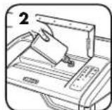 FELLOWES Powershred 425i - AUTO OIL™ OPERATION - 4