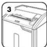 FELLOWES Powershred 425Ci - AUTO OIL - 6