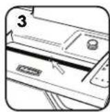 FELLOWES Powershred 425Ci - NETTOYER LES CAPTEURS INFRAROUGES DE DEMARRAGE AUTOMATIQUE - 3