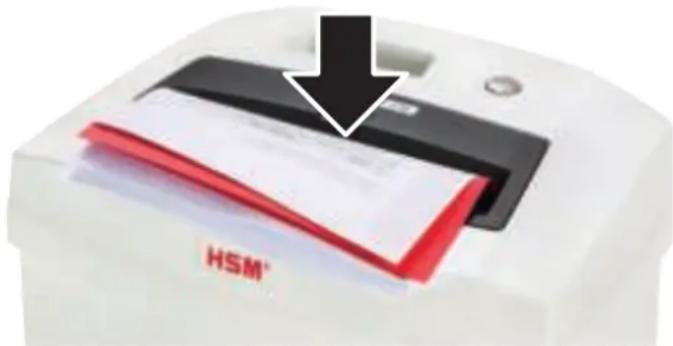 HSM Securio C14 - Paberi purustamine - 1
