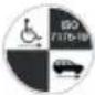 Vermeiren V300 XL - Les symboles sur le fauteuil roulant - 12