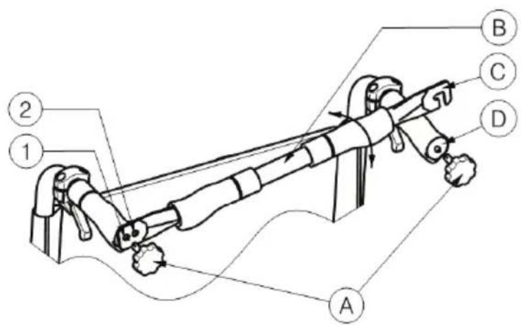 Vermeiren V300 XL - Pour supprimer la barre de poussée - 1