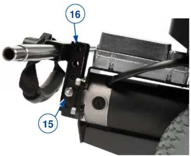 Vermeiren Vdrive - Regulacja wysokości modułu V-drive - 1