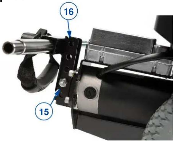 Vermeiren Vdrive - Hoogte van de V-drive module aanpassen - 1