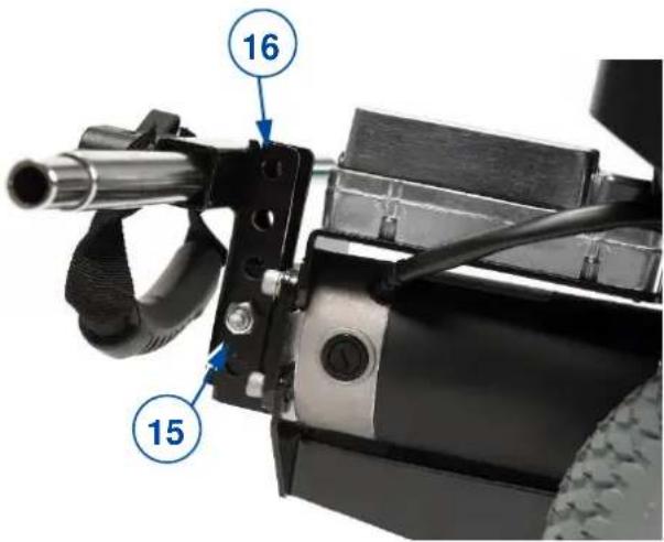 Vermeiren Vdrive - Regolazione dell'altezza del modulo V-drive - 2