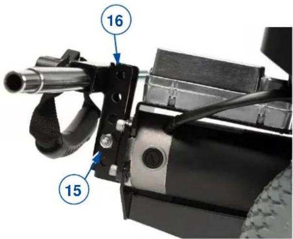 Vermeiren Vdrive - Réglage de la hauteur du module V-drive - 1