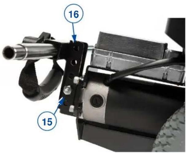 Vermeiren Vdrive - Höhenanpassung beim V-drive-Modul - 1