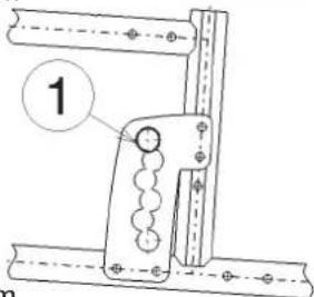 Vermeiren V200 XL - Regolazione dell'altezza e dell'angolazione del sedile - 5
