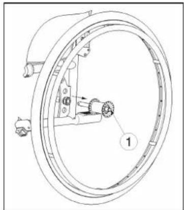 Vermeiren V200 XL - Retrait des roues - 1