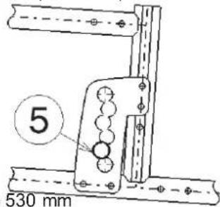 Vermeiren V200 XL - Regolazione dell'altezza e dell'angolazione del sedile - 9