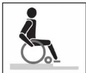 Vermeiren V200 XL - Getting down steps or curbs - 1